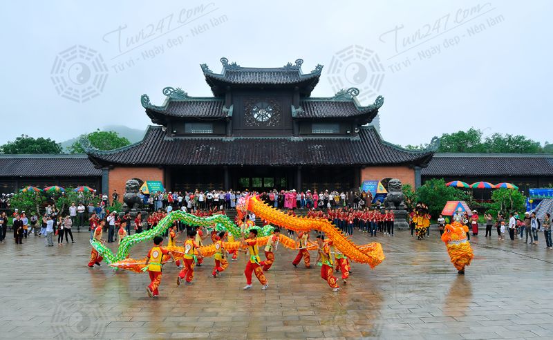 Lễ hội chùa Bái Đính là một trong những lễ xuân hội lớn nhất tại mảnh đất Ninh Bình